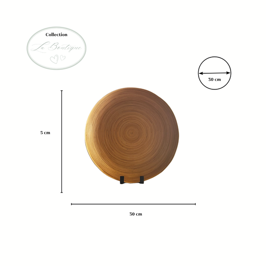 Coupelles Décoratives Bambou