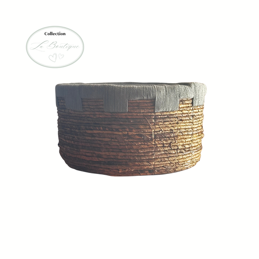 Panier Feuilles de Bananier